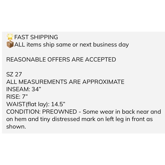 Y2K Paige Laurel Canyon Jeans 27 Dark Low Rise Vintage Bootcut Denim Made in USA - Picture 3 of 10